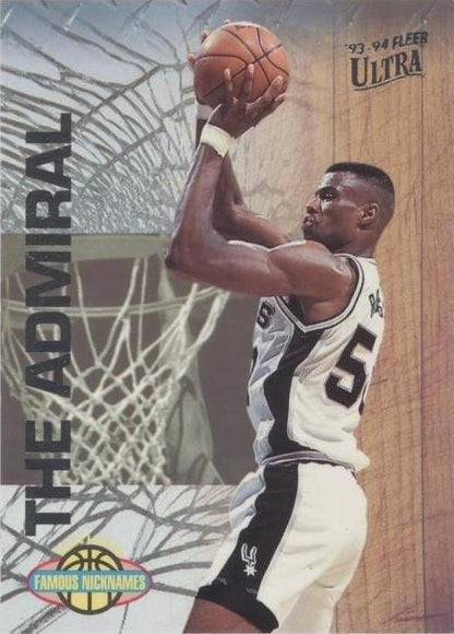 1993-94 Fleer Ultra - Famous Nicknames David Robinson #14