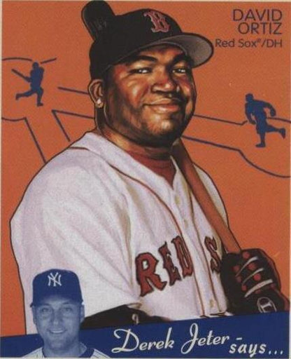 2008 Upper Deck Goudey - David Ortiz #22 Mini Blue Back