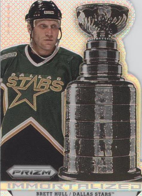 2013-14 Panini Prizm - Immortalized Brett Hull #I-9 Silver Prizm