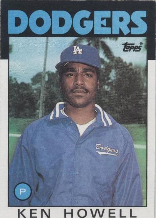 1986 Topps - Ken Howell #654