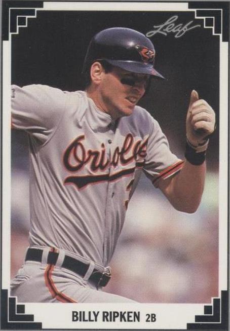 1991 Leaf - Billy Ripken #7