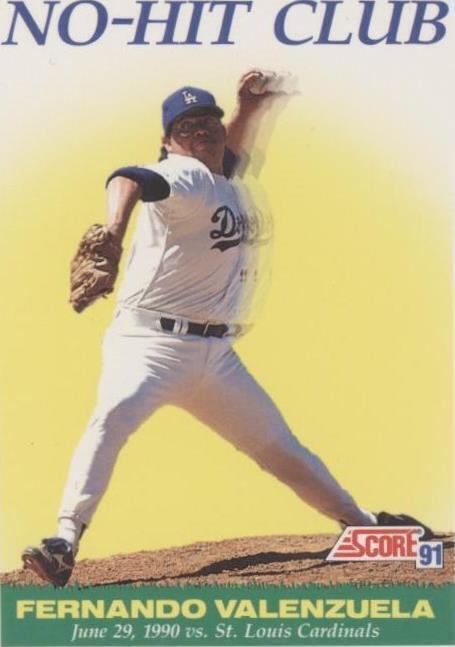 1991 Score - Fernando Valenzuela #703