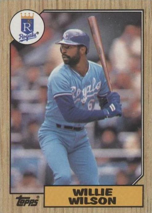 1987 Topps - Willie Wilson #783