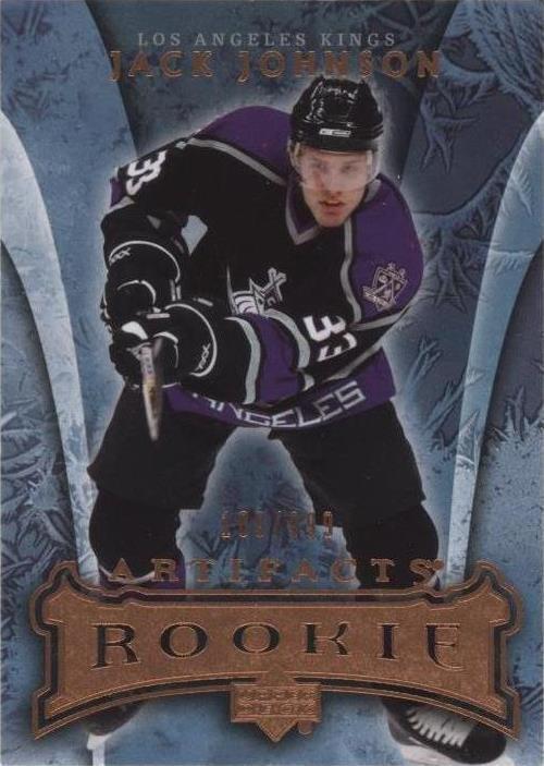 2007-08 Upper Deck Artifacts - Rookie Jack Johnson #179 /999 (RC)