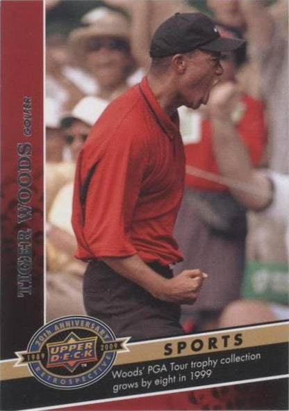 2009 Upper Deck 20th Anniversary Retrospective - Sports Tiger Woods #1253