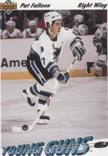 1991-92 Upper Deck - Young Guns Pat Falloon #593 (RC)