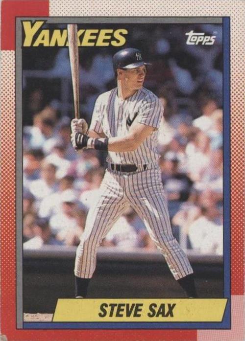 1990 Topps - Steve Sax #560