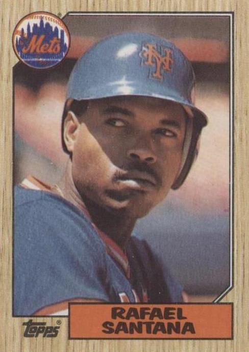 1987 Topps - Rafael Santana #378