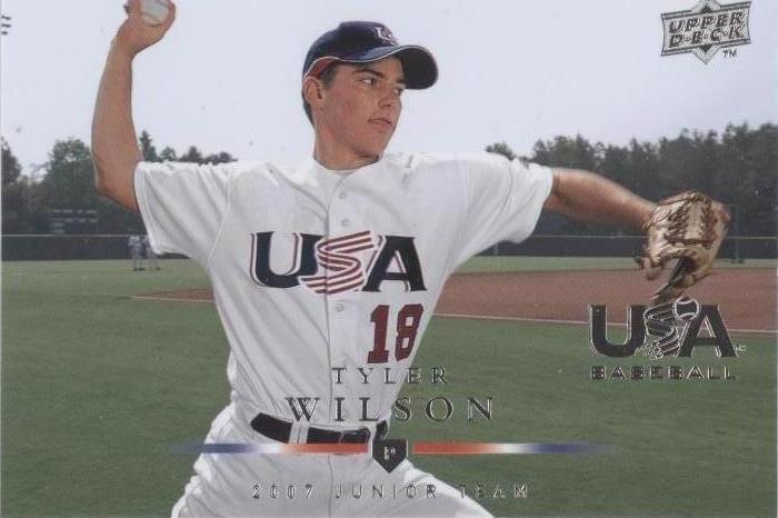2008 Upper Deck - USA Baseball Junior National Team Tyler Wilson #USJR-20 (RC)