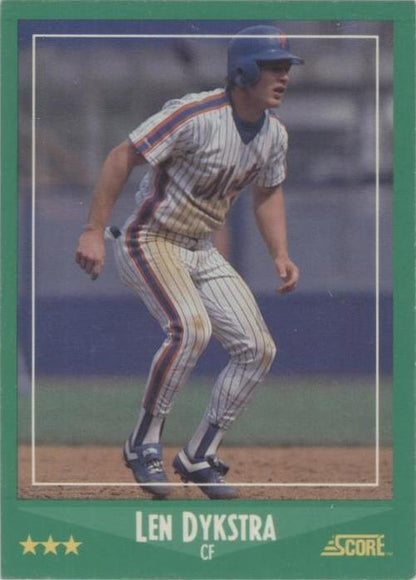1988 Score - Lenny Dykstra #370