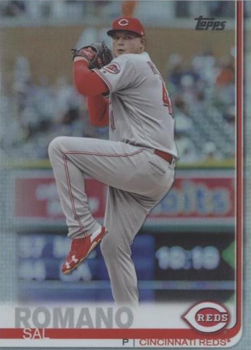 2019 Topps - Sal Romano #343 Rainbow Foil