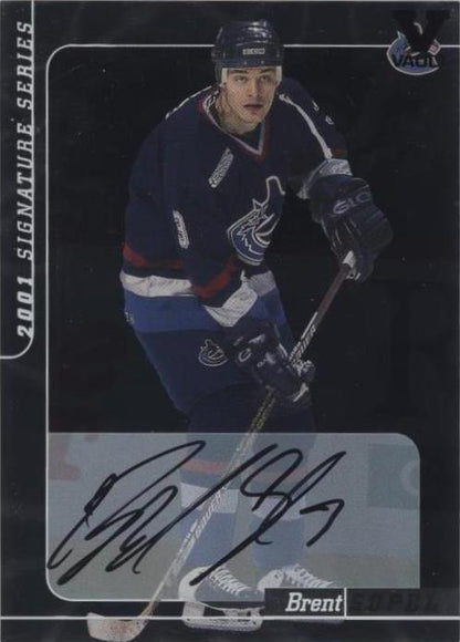 2000-01 In the Game Be A Player Signature Series - Autographs Brent Sopel #15...