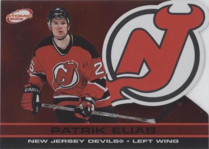 2001-02 Pacific Atomic - Patrik Elias #58 Red /290
