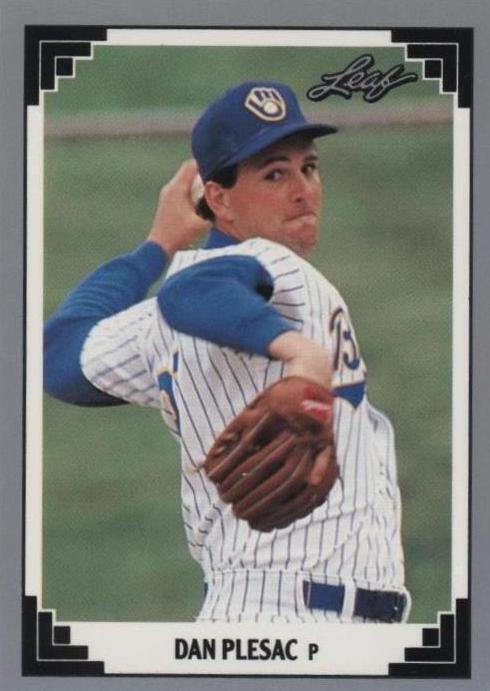 1991 Leaf - Dan Plesac #287
