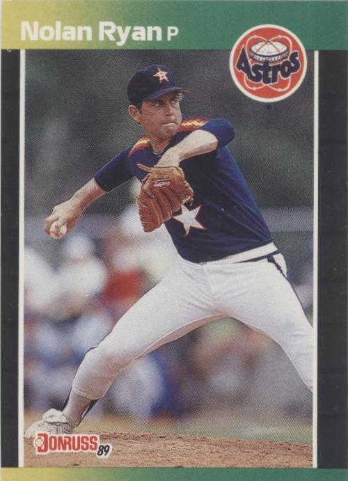1989 Donruss - Nolan Ryan #154 *Denotes* on Back