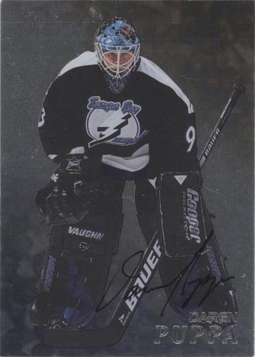 1998-99 In the Game Be A Player - Daren Puppa #281 Silver Autographs (AU)