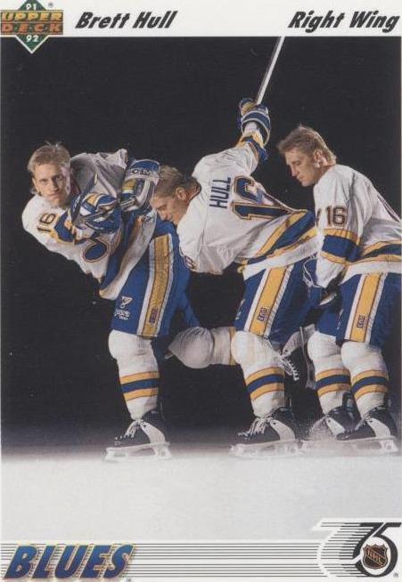 1991-92 Upper Deck - Brett Hull #464