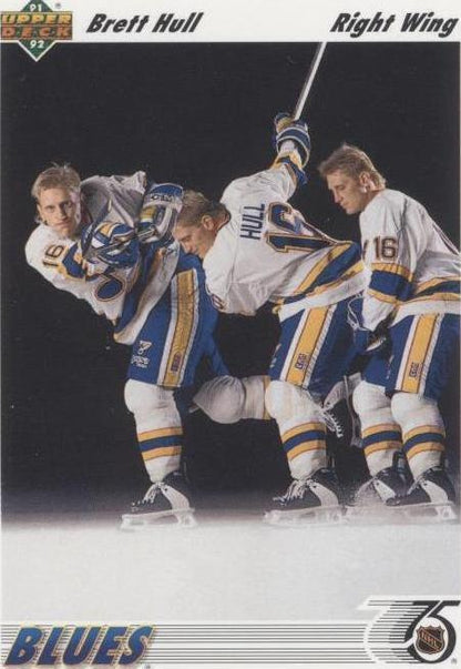 1991-92 Upper Deck - Brett Hull #464