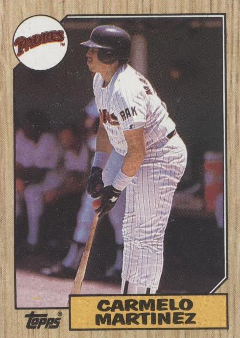 1987 Topps - Carmelo Martinez #348