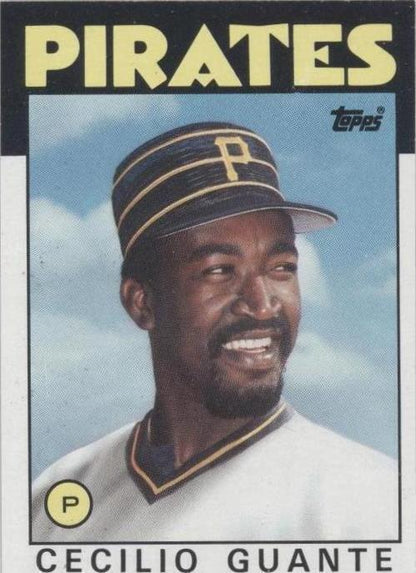 1986 Topps - Cecilio Guante #668