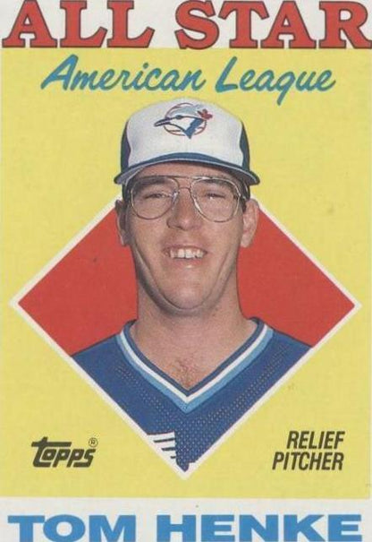 1988 Topps - All-Star Tom Henke #396