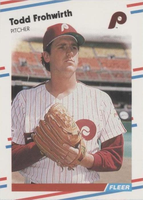 1988 Fleer - Todd Frohwirth #301 (RC)