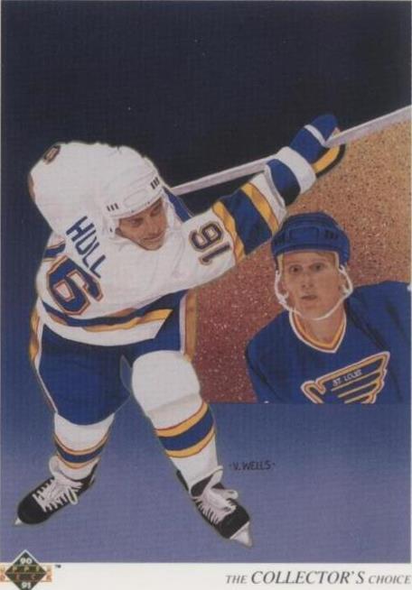 1990-91 Upper Deck - Team Checklist Brett Hull #312