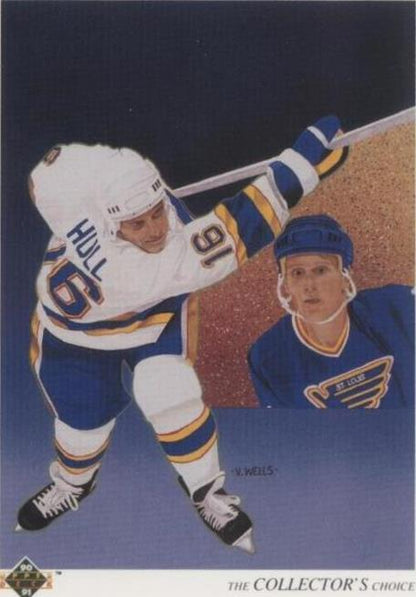 1990-91 Upper Deck - Team Checklist Brett Hull #312