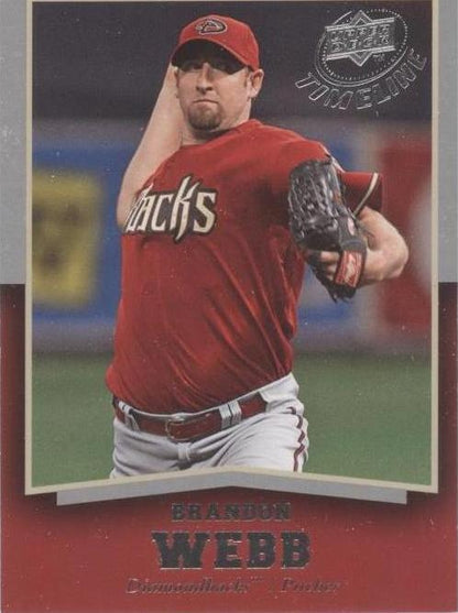 2008 Upper Deck Timeline - Brandon Webb #25