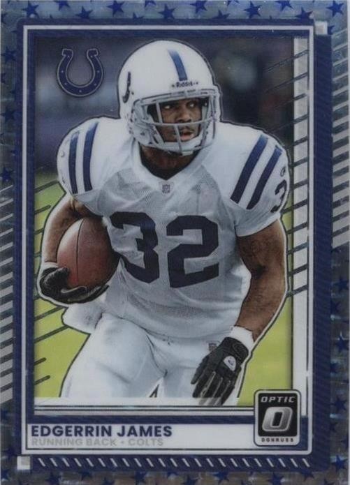 2025 Panini Donruss Optic - Edgerrin James #185 Stars Prizm
