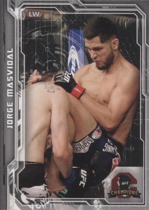 2014 Topps UFC Champions - Jorge Masvidal #129 (RC)