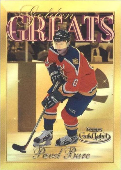 2000-01 Topps Gold Label - Golden Greats Pavel Bure #GG1