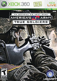 America's Army: True Soldiers (Microsoft Xbox 360, 2007) CIB Complete w/ Manual