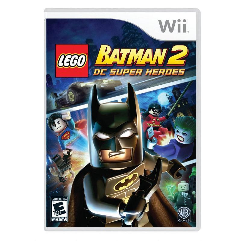 Wii Nintendo Lego Batman 2 DC Super Heroes Complete with Manual